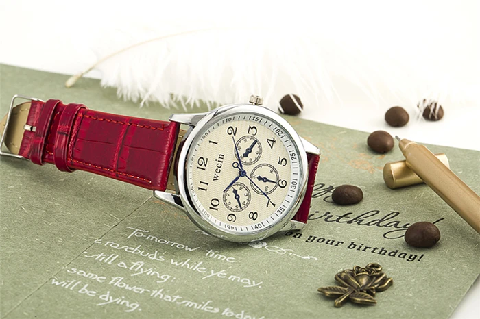 Мужские женские унисекс роскошные брендовые кварцевые часы модные ремни из