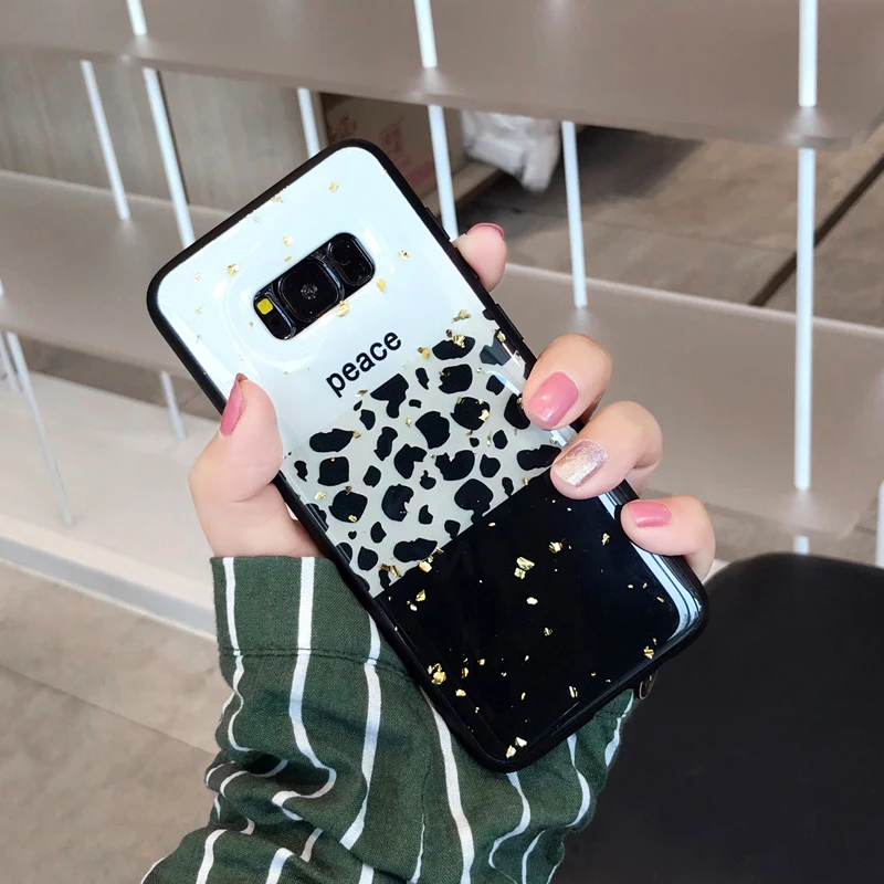 Чехол с леопардовым принтом для Samsung Galaxy Note 20 S20 S10 S9 S8 Plus Ultra 10 9 8|Бамперы| |