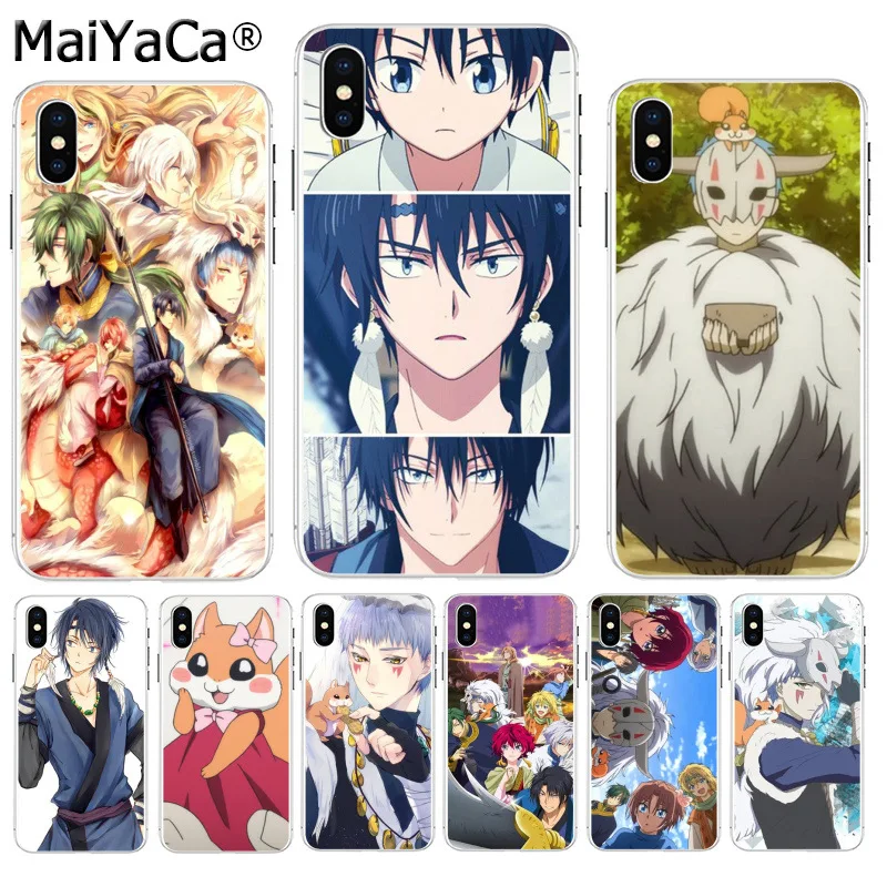 MaiYaCa Akatsuki no Yona Японские Аниме простые мягкие ТПУ чехлы Модный чехол для телефона