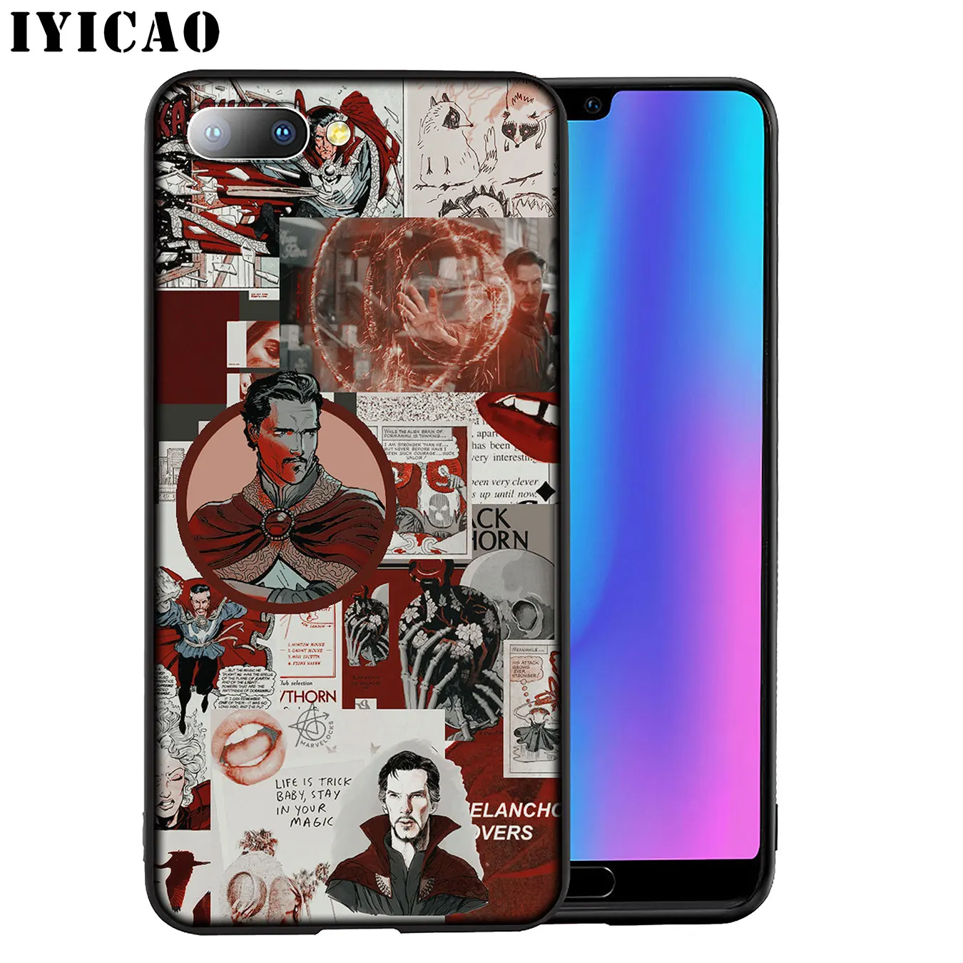 IYICAO Marvel Doctor Stephen Strange Soft Phone Case for Huawei Mate 30 20 10 Pro Nova 5I 5T 5 4 4E 3i 3 2i Lite Smart |
