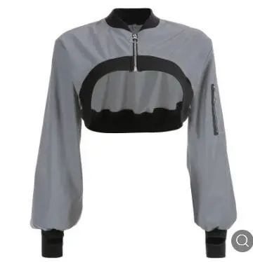 2019 женские модные уличные Светоотражающие лоскутные брюки карго Новое