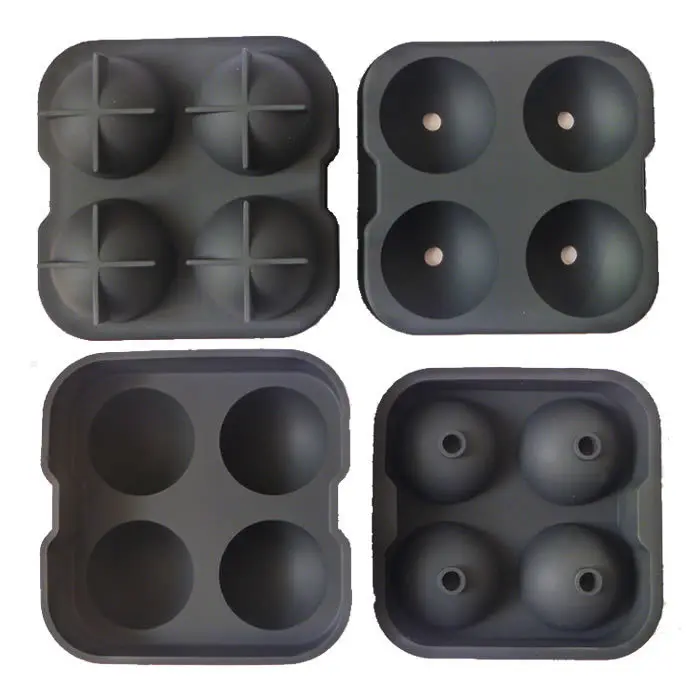 Бесплатная доставка круглая форма для льда шароварка большой набор из двух (2)