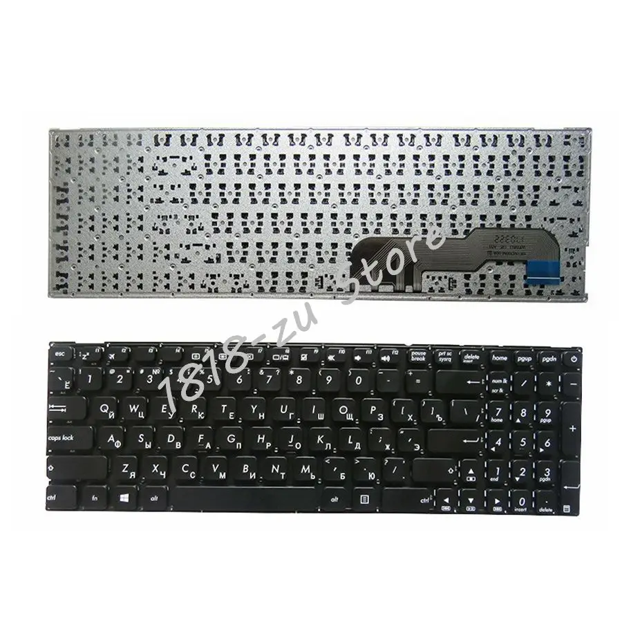 Русская клавиатура YALUZU для Asus X541 X541U X541UA R541UA K541 X541UV X541S X541SC X541SA RU черная