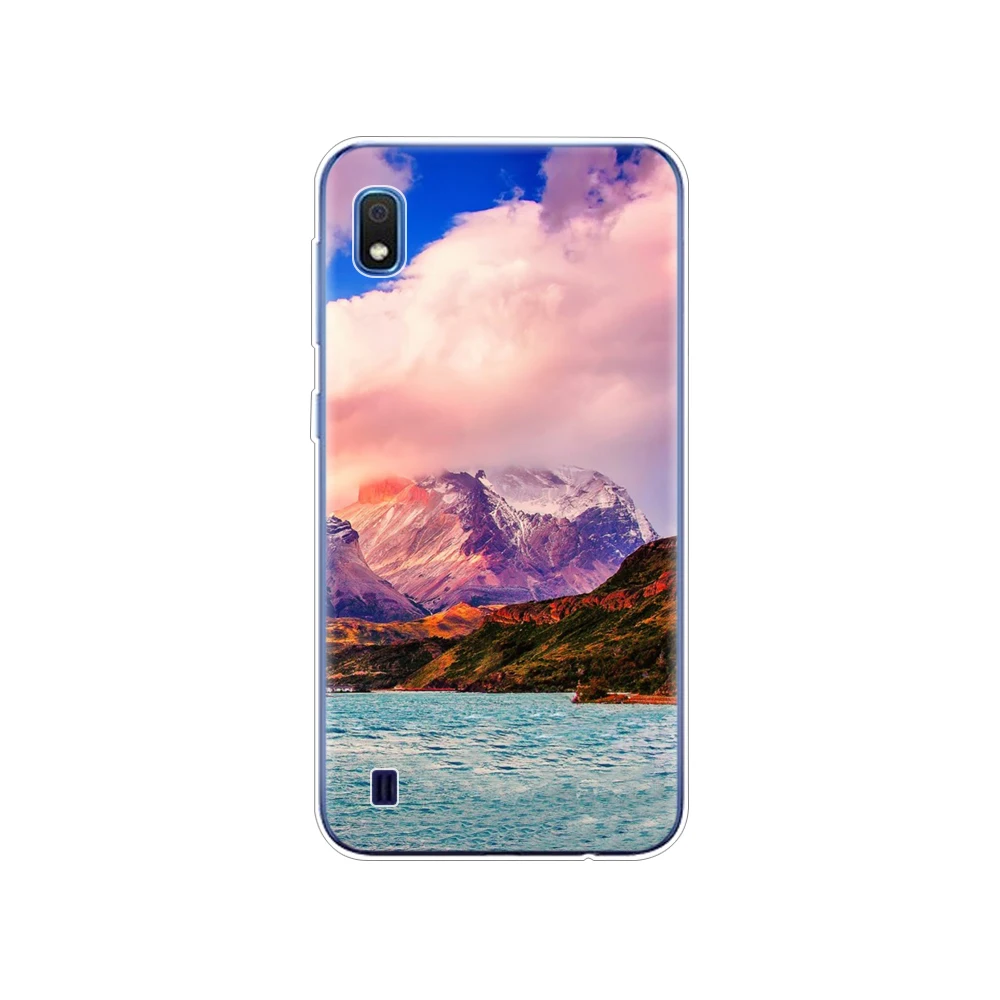 61374 Чехол для samsung A10, чехол для телефона, силиконовый чехол для samsung Galaxy A10 A 10, чехол SM-A105F A105 A105F, мультяшный чехол - Цвет: 61374