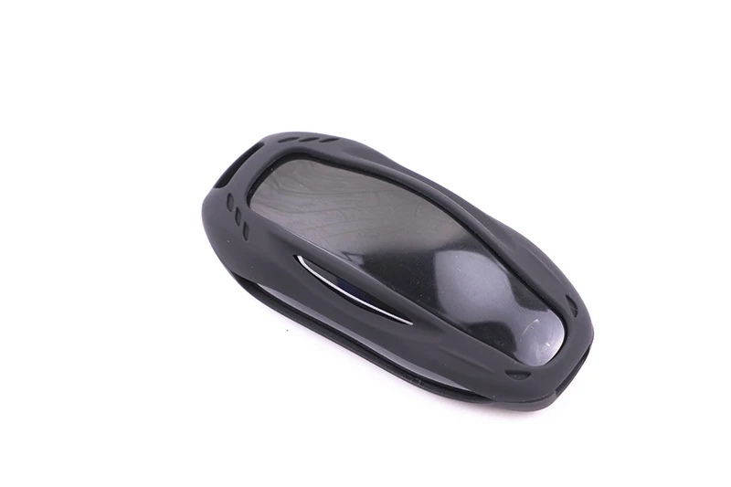 Роскошный Черный цвет автомобильный чехол для ключей сумка протектор для Tesla Модель S с брелоком для модели X