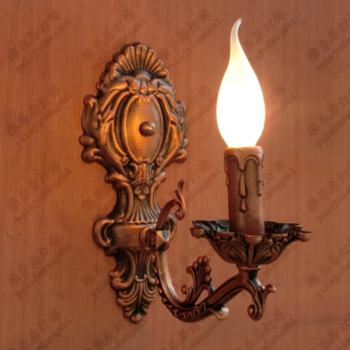 Ночник винтажный для спальни зеркасветильник настенный светильник из кованого