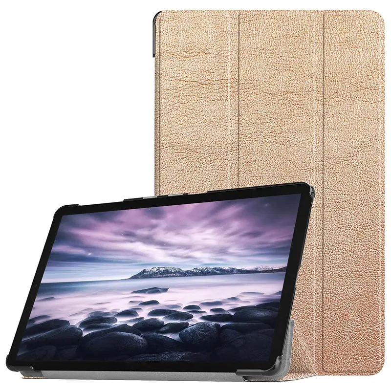 Gold Умный Магнитный чехол для нового iPad Pro 11, ультратонкий противоударный чехол-подставка из искусственной кожи для iPad Pro 11, чехол - Цвет: Gold