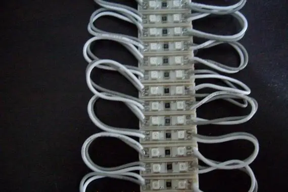 

100X factory sale waterproof IP65 Mini DC12V Red SMD3528 LED light module free shipping