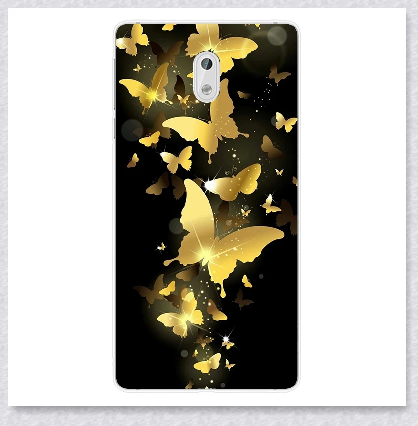 butterfly Чехол для телефона для Nokia для детей возрастом 2, 3, 5, 6, силиконовый чехол с крышкой, цветной чехол с крышкой для Nokia 5 6 3 2 Nokia5 Nokia6 Nokia2 Nokia3 fundas Coque - Цвет: butterfly