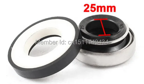 Одиночная катушка пружина водяной насос механическое уплотнение вала 25 мм