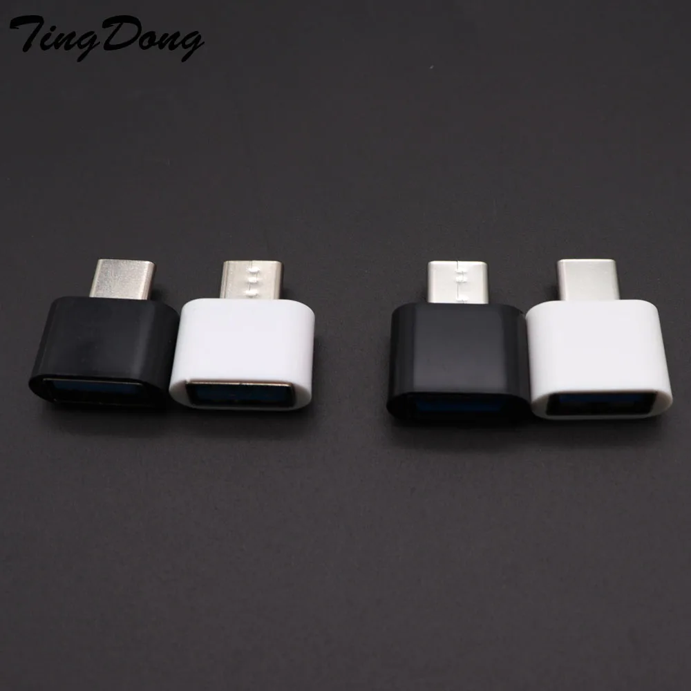 

TingDong Type-C to USB Adapter OTG Converter USB 3.0 Convert to Type C USB-C Port Adapter Charging Sync for MacBook