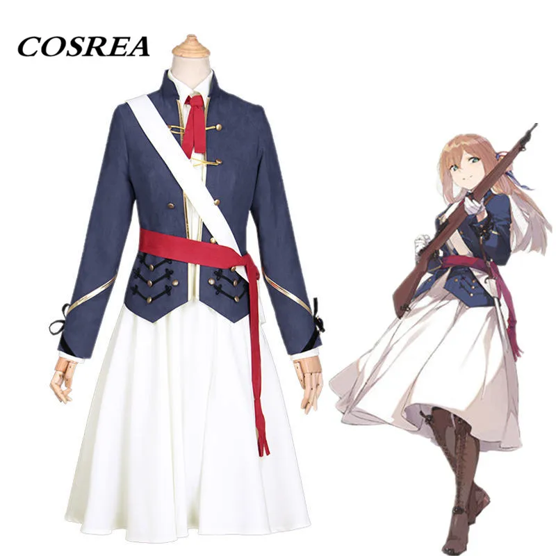 Косплей костюм для девочек COSREA из игры Спрингфилд M1903 полный комплект платье
