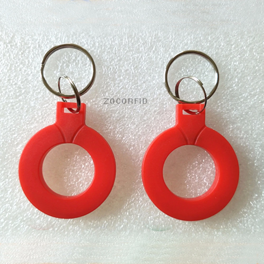 100 шт 0 # RFID IC брелки I3.56 MHz NFC Брелки ISO14443A MF Классический 1k маркер тег для умной