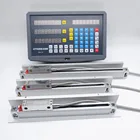 3-осевой цифровой индикатор DRO SNS-3V, Новая цветная панель и 3 шт., 0,005 мм TTL EIA-422-A цифровые линейные стеклянные весы, датчик энкодера