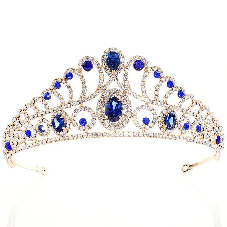 2020 Роскошная свадебная тиара с кристаллами для свадьбы короны принцессы
