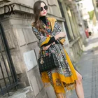 DANA XU 2020 новый роскошный брендовый большой шарф из 100% шерсти, желтый Пашмина, фуляр, Женская бандана, Женский хиджаб, шарф из пашмины