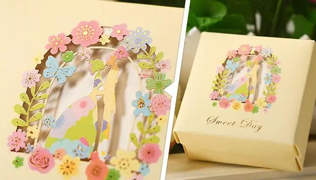 50 шт. цветочный Жених Невеста Hug поцелуй коробка конфет свадьбы пользу коробки