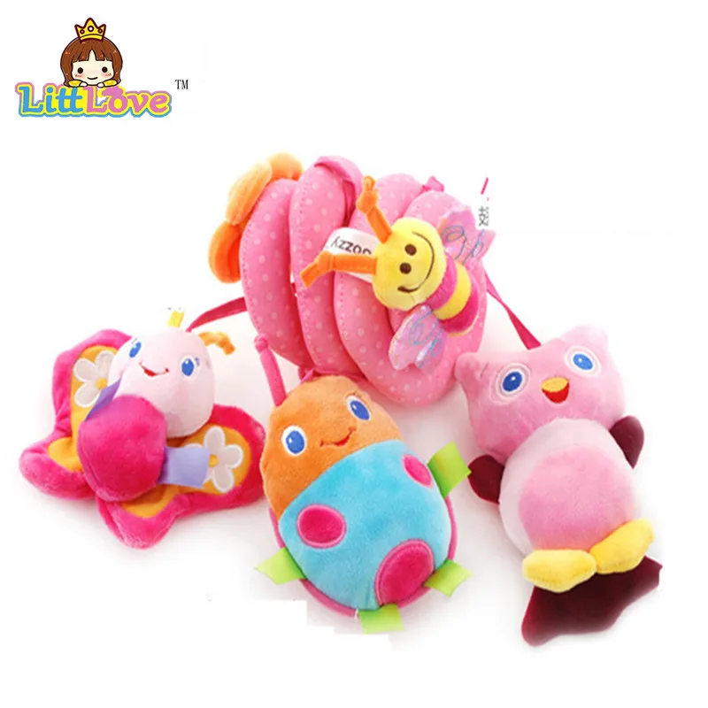 Многофункциональная детская кроватка LittLove вращающаяся Музыкальная погремушка