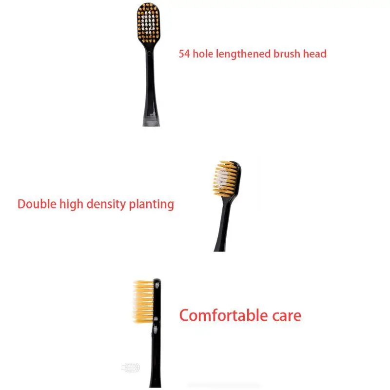 Портативная зубная щетка для взрослых в японском стиле 2 шт./компл. мягкие щетинки