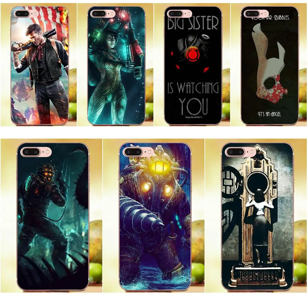 Популярные Роскошные Чехлы для мобильных телефонов Bioshock Shoot Game Xiaomi Mi3 Mi4 Mi4C Mi4i Mi5 Mi