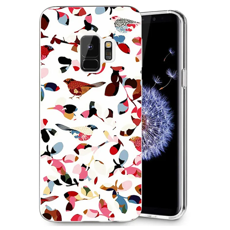 Case For Samsung Galaxy S3 S9 S9Plus S8 Plus S7 edge Note 8 TPU Soft Landscape Cartoon Painted Fundas R052 |