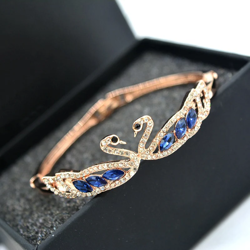 Новое поступление Модный женский изысканный браслет из розового золота с