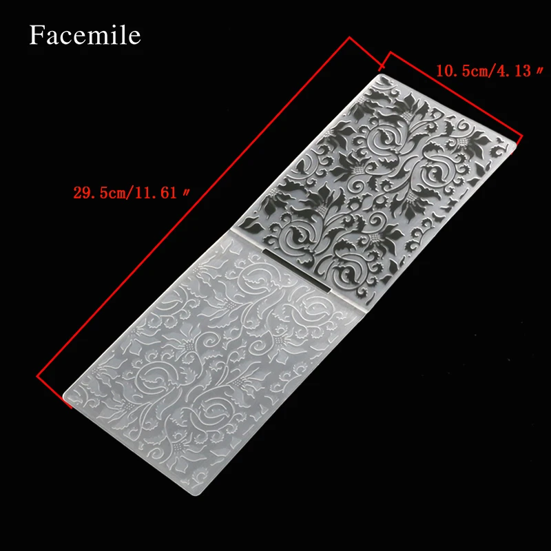 Facemile 1 шт. пластиковая папка для тиснения в виде цветка стрелы скрапбукинга DIY