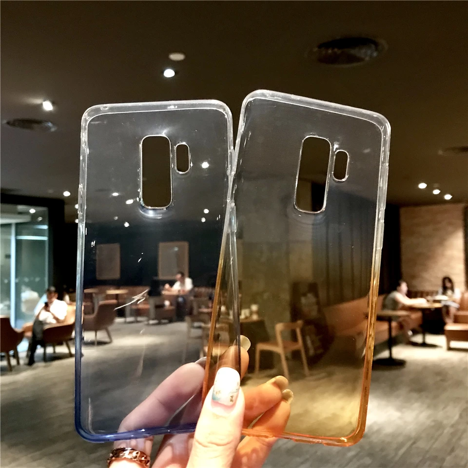Сумерки радуга ТПУ чехол для samsung Galaxy S9 S8 плюс Примечание 9 8 A5 A7 2017 A6 A8 J4 J6 J8 2018