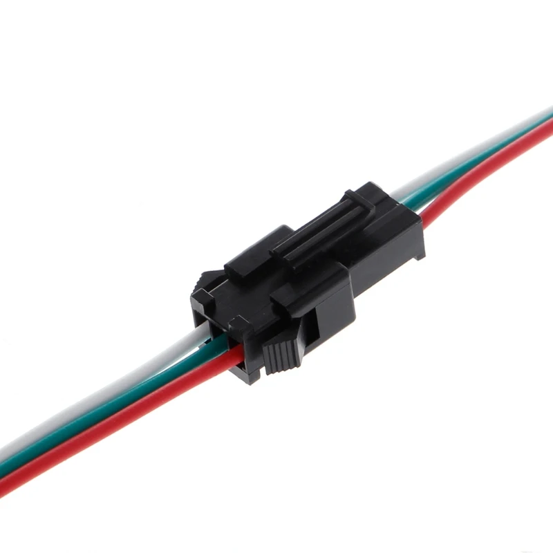 10 пар 3 Pin JST SM штекер разъем кабеля для WS2812B WS2812 WS2811 Светодиодная лента лампа L15|3 pin