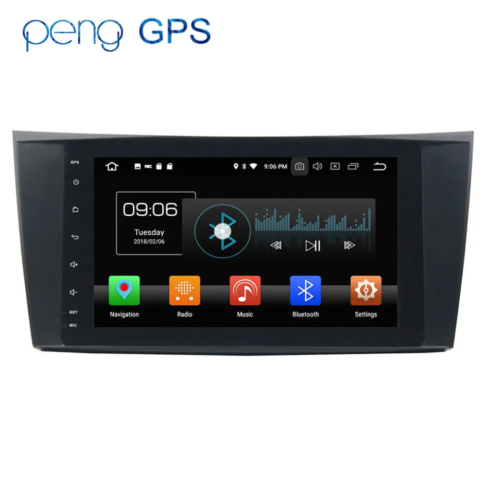 Android 8 0 7 1 Автомобиль Радио Стерео головное устройство gps Navi для Benz e класс CLS W219 W211