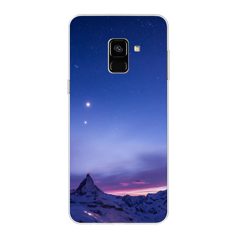 ciciber Cover For Samsung Galaxy A8 A9 A7 A6 A5 S 2016 2017 2018 Star C 9 8 7 5 Pro Plus Phone Cases Soft TPU Northern Lights |