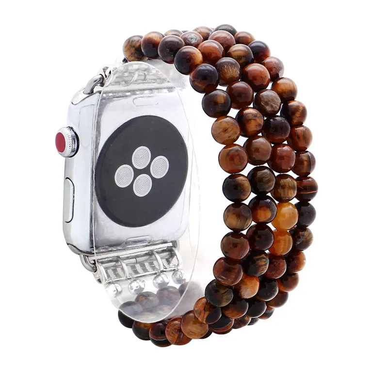 LuReen эластичный ремешок для часов для apple Watch band 44/40 мм наручных часов iwatch, ремешок 38/42 мм браслет, ремешок для наручных часов apple watch 5 4 3 2 1