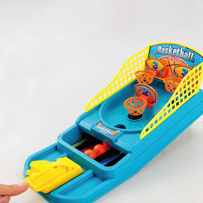 Baby Toys Mini Desktop Basketball Game Rack Table Finger Ejection Shooting Machine | Игрушки и хобби
