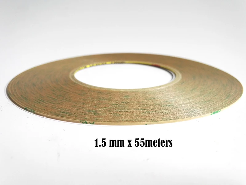 1.5mm Широкий выбор(1 мм~ 15 мм) супер сильная 3 м 9495LE 300LSE Двухсторонняя сверхмощная скотч, прозрачная широкая для экрана телефона ЖК-дисплей - Цвет: 1.5mm