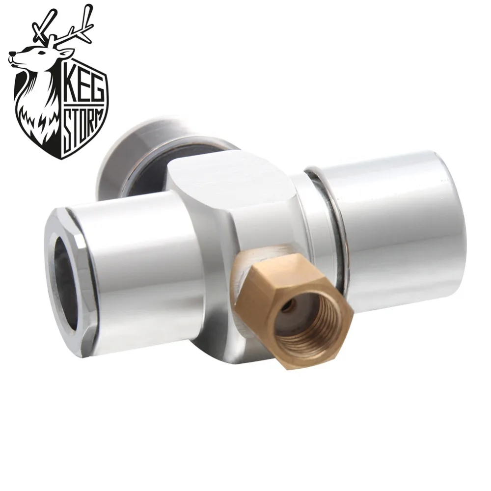 CO2 Keg газовый регулятор зарядное устройство KEG STORM Алюминий для Домашнего Пива