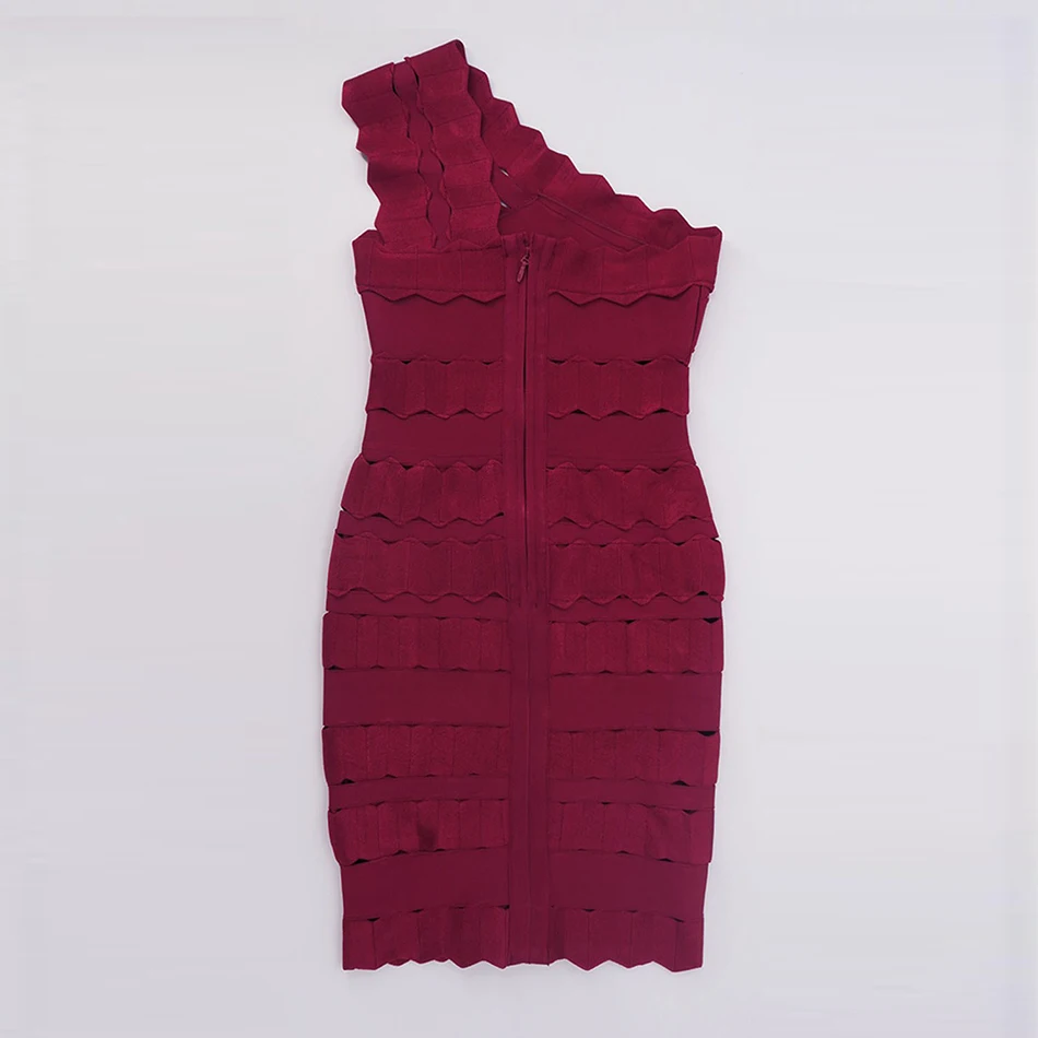 Шикарные элегантные оборки CIEMIILI на одно плечо с вырезами сзади молнии