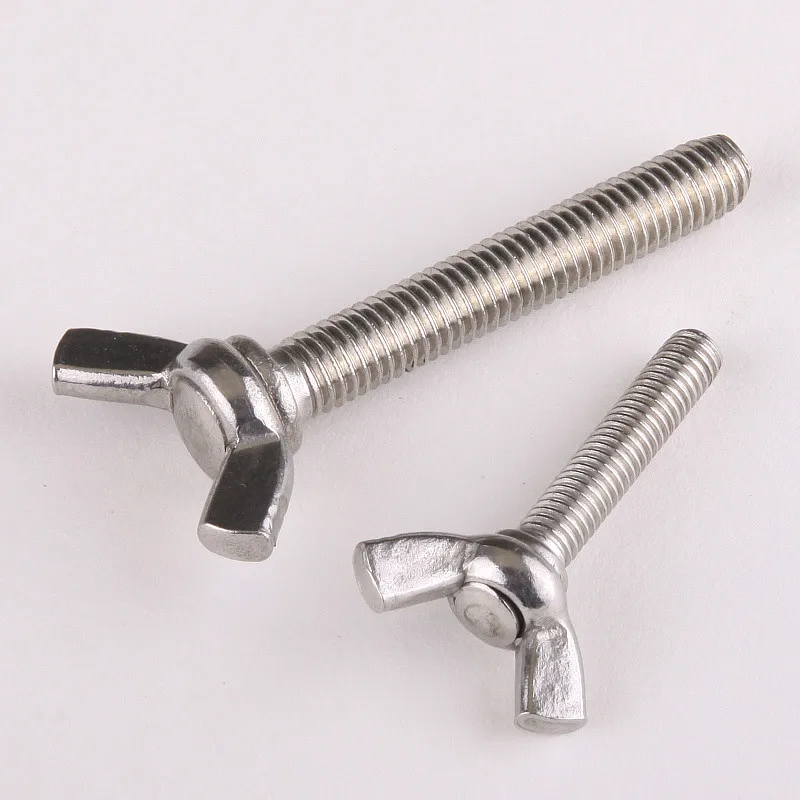 2 шт. болт бабочка Комплект болтов крылышков из нержавеющей стали 304 M6 *