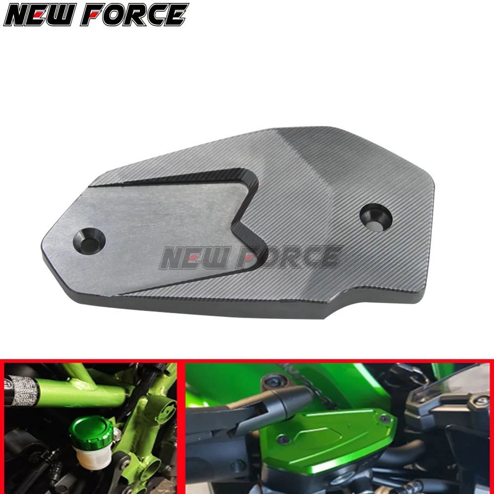 Front cover rear Brake Fluid Reservoir Cover Cap FLUID RESERVOIR For Kawasaki Z800 R6N ER-6N ER6F VERSYS 650 ninja650 Z900 | Автомобили и