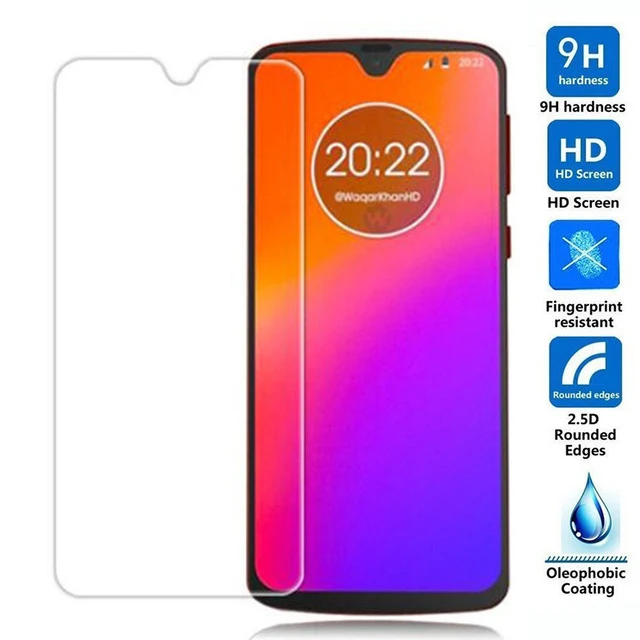 Для Motorola Moto G7 закаленное стекло 2.5D защитная пленка 9H Взрывозащищенная для ЖК