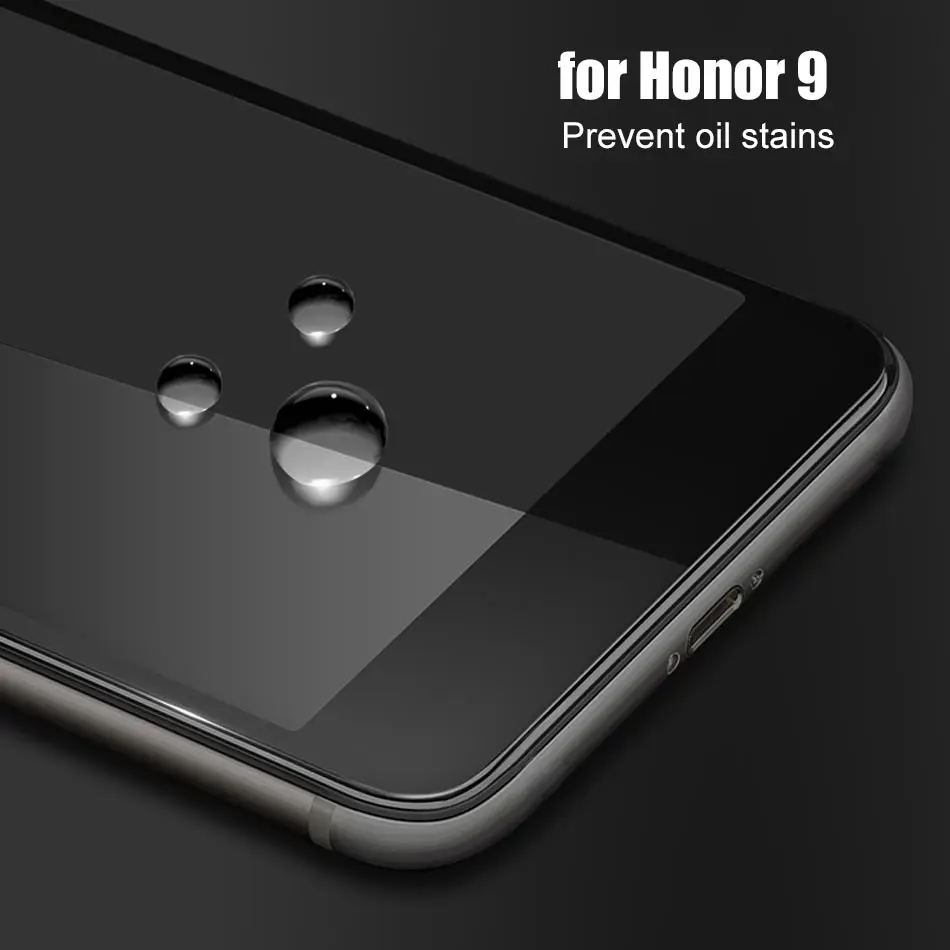 Полноэкранная защитная пленка на стекло для Huawei Honor 9 Lite с защитой от царапин