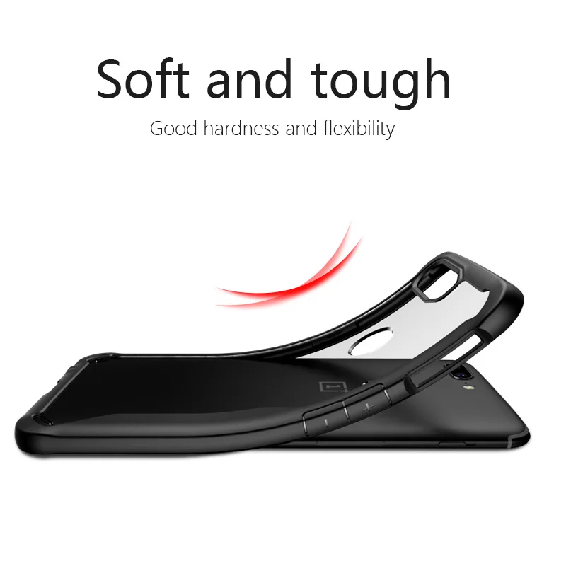 Для One plus 6 Чехол Oneplus 6T чехол противоударный прозрачный Капа Жесткий ПК панель +