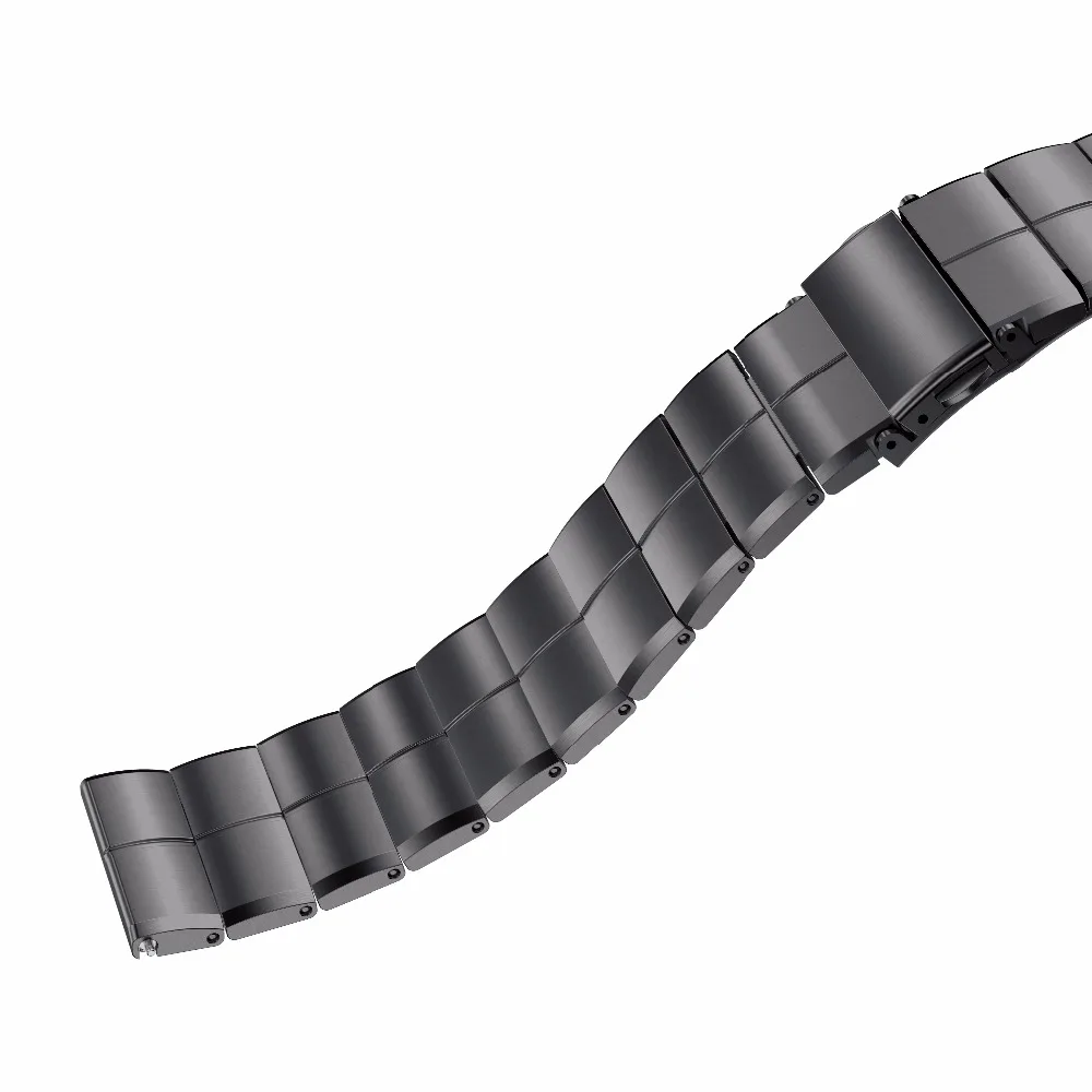 Ремешок из нержавеющей стали для samsung gear S3/S3 Frontier классический ремешок 22 мм ширина металлический ремешок для samsung Galaxy 46 мм ремешок для часов