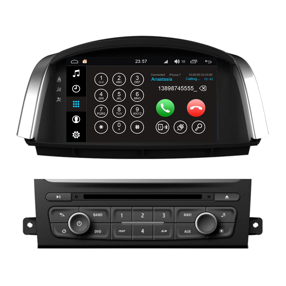 RoverOne S200 Android 8,0 автомобильный мультимедийный плеер для Renault Koleos для samsung QM5 Авторадио DVD Радио Стерео навигация