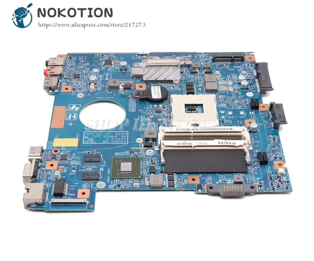 NOKOTION для sony Vaio PCG-61911W VPCEG VPCEG18FG материнская плата для ноутбука HM65 DDR3 GT410M 48.4MP01.021 MBX-250 основная плата