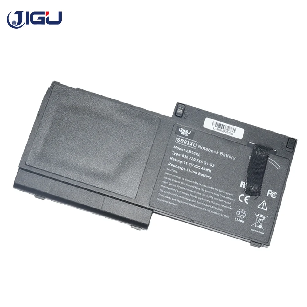 

JIGU 6CELLS Laptop Battery 716726-1C1 E7U25AA HSTNN-IB4T l13C SB03046XL SB03XL For HP For EliteBook 720 G1 G2
