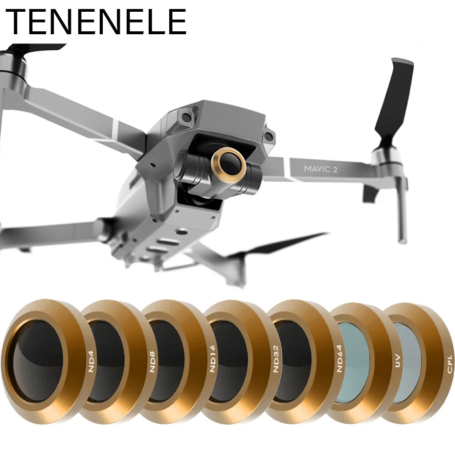 

For Mavic2 Zoom Filter ND 4 8 16 32 64 PL Camera Filters Set For DJI Mavic 2 Zoom Polar/UV Protector Drone Filter Accessories