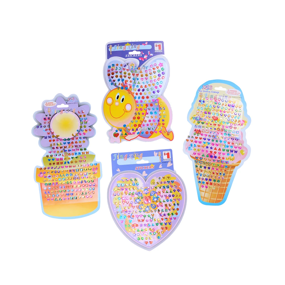 Conjunto de 4 unids/set de joyer&iacute;a para fiesta, barra de cristal de pl&aacute;stico, bolsa de cuerpo de juguete-1