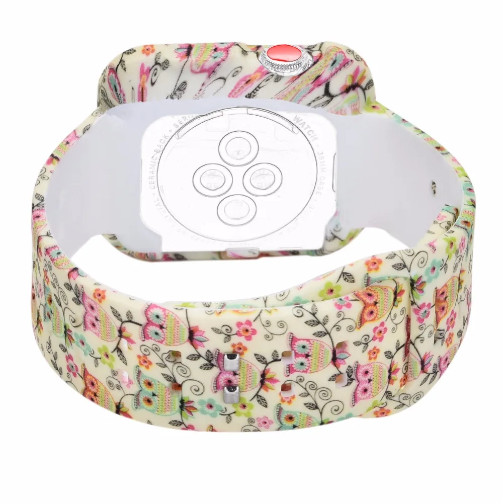 Bemorcabo силиконовый ремешок для часов с защитным чехлом для iwatch ремешок 38 мм 42 мм для Apple Watch 3 2 1 серия ремешок nato
