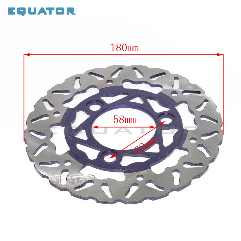 Диск дискового тормоза для мотоцикла электровелосипеда 180 мм|disc brake plate|disc