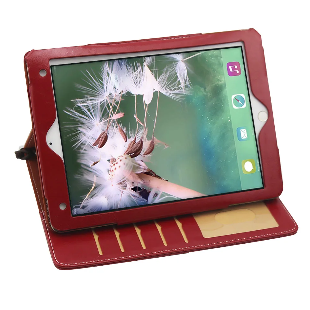 Чехол для планшета для iPad 9,7 Pro 9,7 дюймов Air 2 Air 1 чехол из искусственной кожи портфель полный корпус протектор флип чехол с подставкой